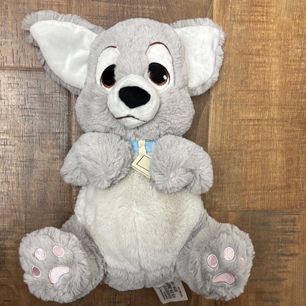 DISNEY PARKS exclusive BABIES SCAMP PLUSH LADY & THE TRAMP PUPPY Dog stuffed